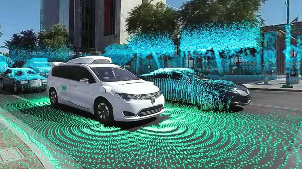 Projížďka automatickým taxíkem Waymo